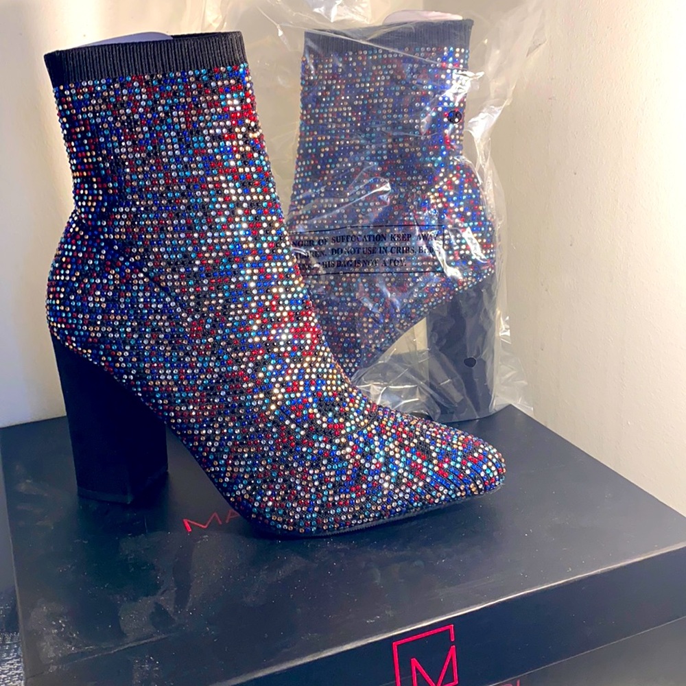 Multi bling boots